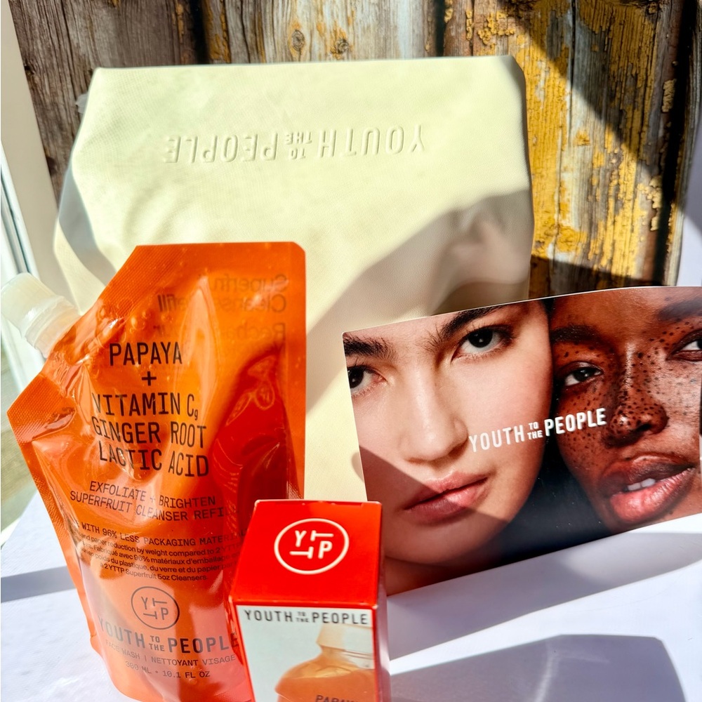 Youth To The People Skincare Trio - Cream & Orange